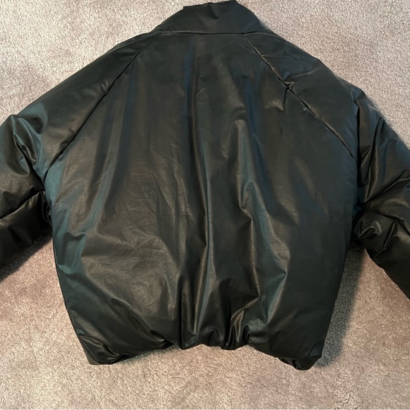 Black Puffer Jacket - Picture 3 of 4